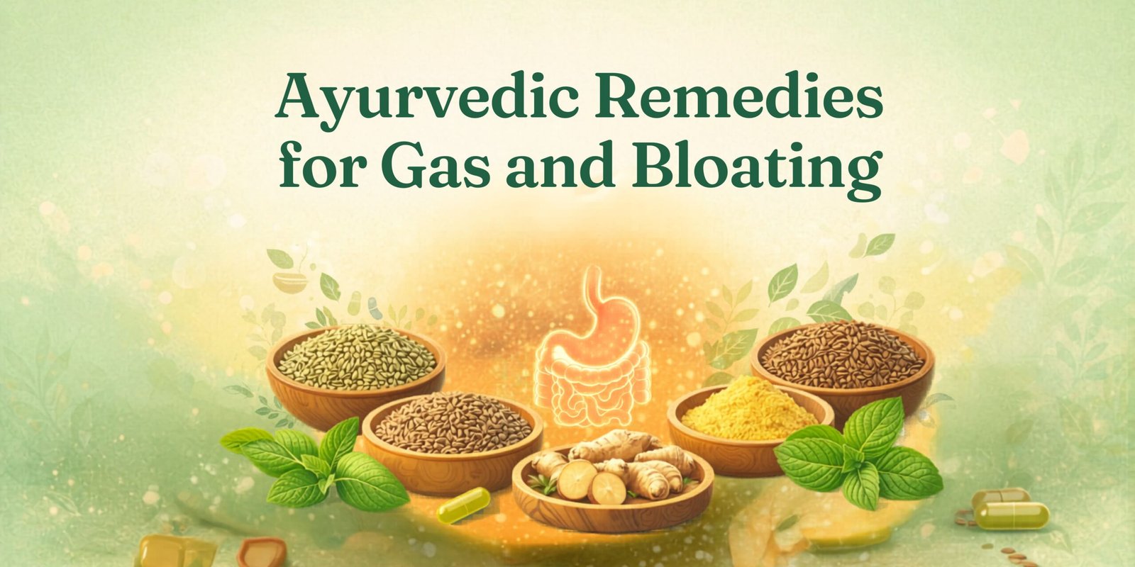 Ayurvedic Remedies for Gas and Bloating