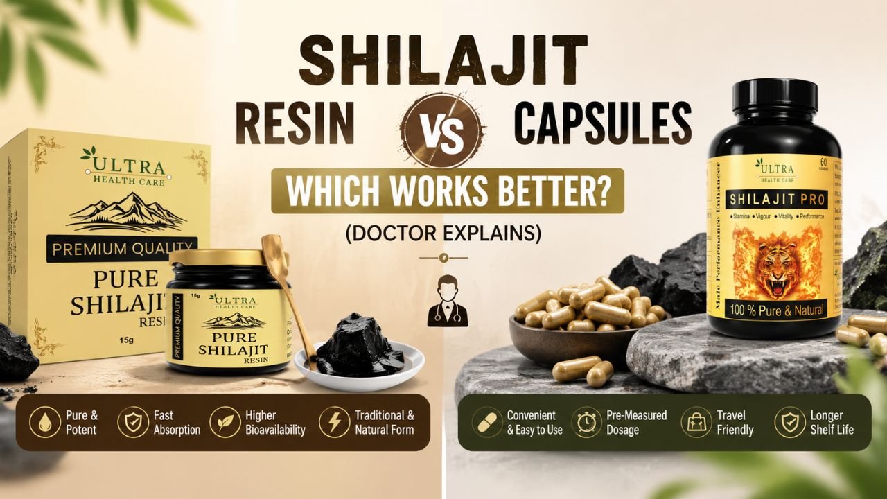 shilajit resin vs capsules