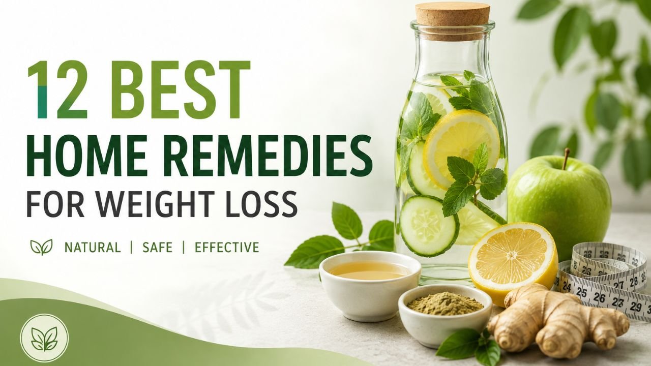 12 Best Home Remedies for Weight Loss in Natural Way