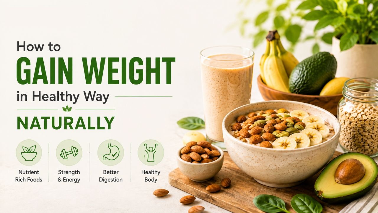 How to Gain Weight in Healthy Way Naturally
